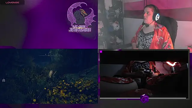 Snapshot of Rae-Suon chatting on March 18, 1:10 am Rae-Suon online show from March 18, 1:10 am