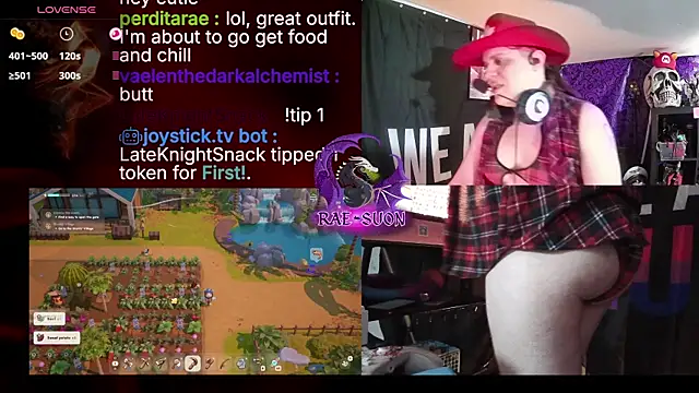 Rae-Suon online show from April 11, 7:51 pm