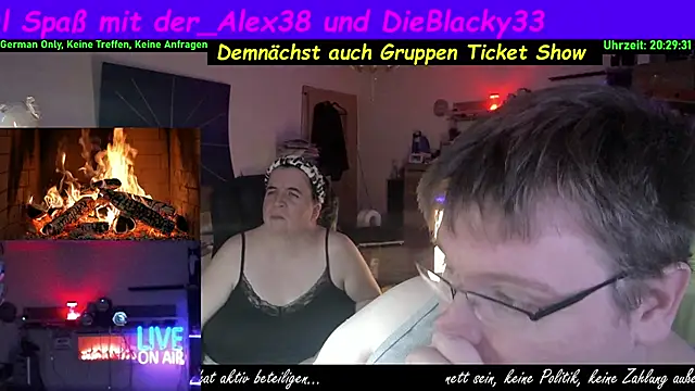 der alex38 online show from February 11, 7:30 pm