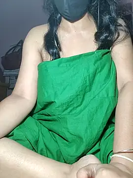 Snapshot of IndianRima chatting on October 11, 6:45 am IndianRima online show from October 11, 6:45 am