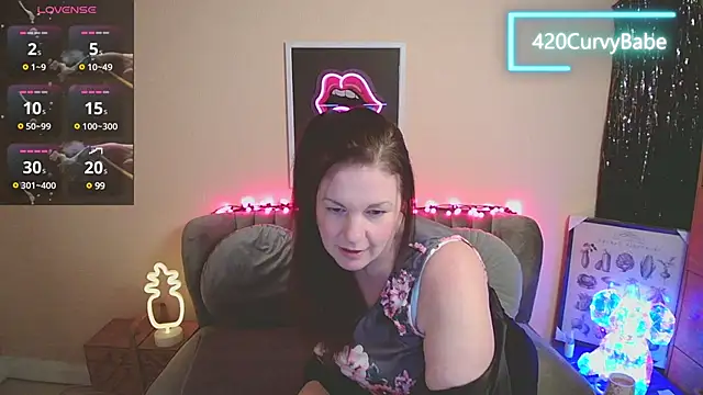 420Curvybabe online show from January 20, 8:40 pm