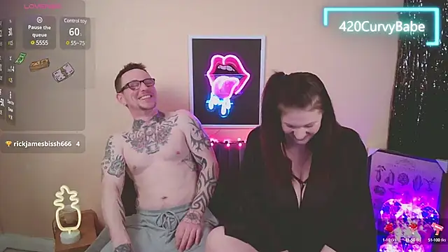 420Curvybabe online show from February 5, 9:50 pm