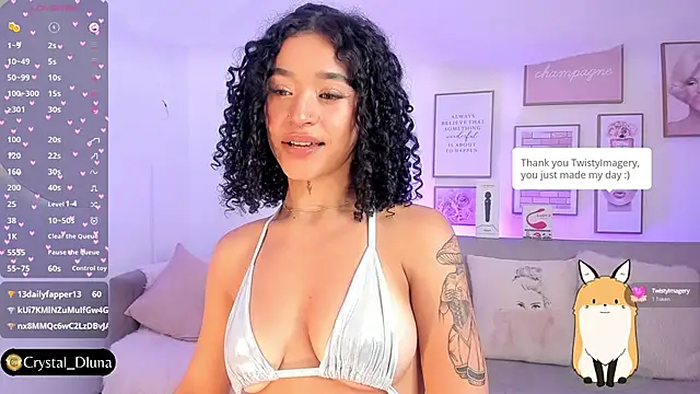 Crystal Dluna online show from January 23, 3:32 pm