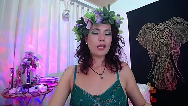 Snapshot of AmaRiv chatting on February 16, 12:19 am AmaRiv online show from February 16, 12:19 am