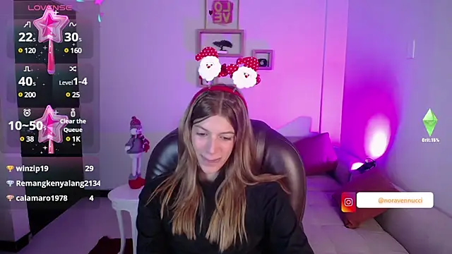 Nora Vennucci online show from December 17, 10:54 pm