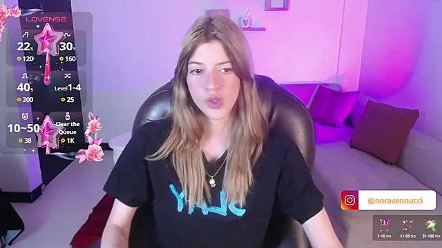 Nora Vennucci online show from February 7, 6:45 pm