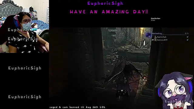EuphoricSigh online show from June 30, 8:43 pm