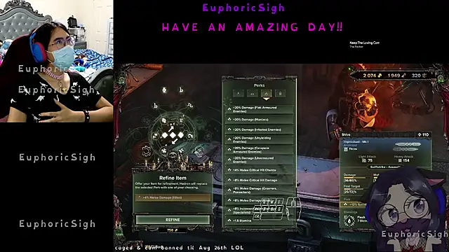 EuphoricSigh online show from July 3, 2:51 am
