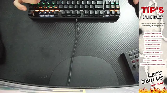 Calihotcaliente277 online show from September 12, 10:59 am