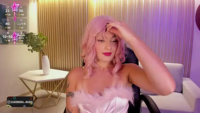 Snapshot of GiaFerrara chatting on January 16, 3:23 am GiaFerrara online show from January 16, 3:23 am