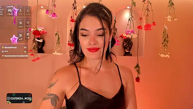 Snapshot of GiaFerrara chatting on February 15, 7:27 am GiaFerrara online show from February 15, 7:27 am