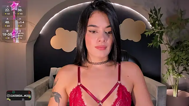 Snapshot of GiaFerrara chatting on March 22, 8:04 pm GiaFerrara online show from March 22, 8:04 pm