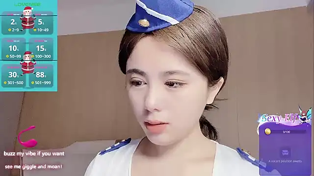 jiaozi-kiss online show from December 17, 1:18 am