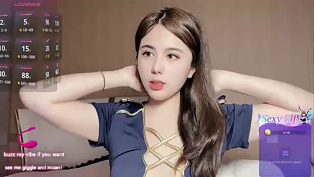 jiaozi-kiss online show from December 24, 1:38 am