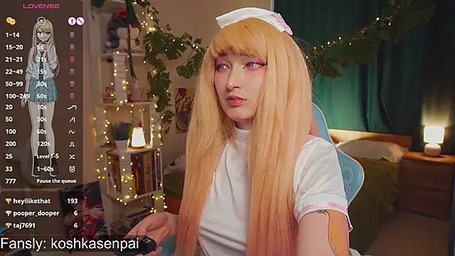 koshkasenpai online show from February 26, 5:09 am