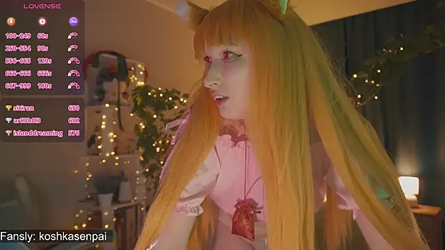 koshkasenpai online show from March 21, 5:21 am