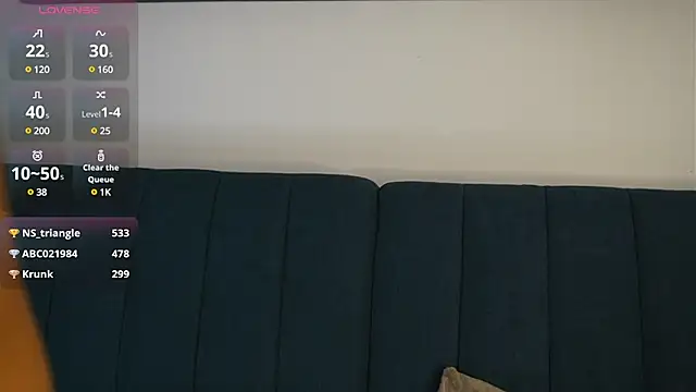 izzy belle online show from February 4, 5:55 pm