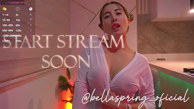 Snapshot of b3llaspringg chatting on June 15, 9:06 pm b3llaspringg online show from June 15, 9:06 pm