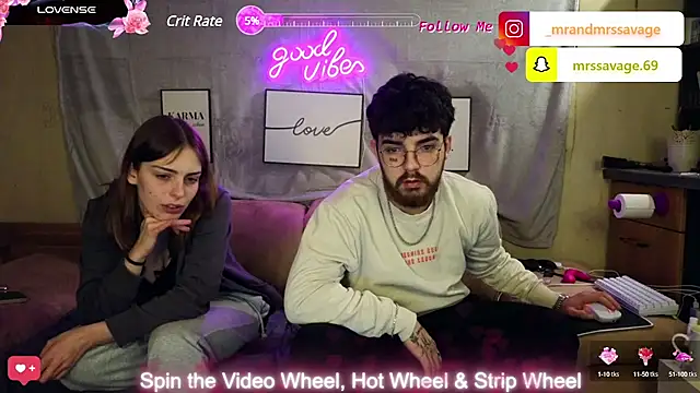 MrAndMrsSavage online show from January 26, 11:29 pm