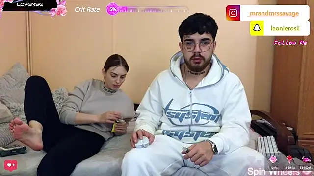 MrAndMrsSavage online show from February 11, 9:25 pm