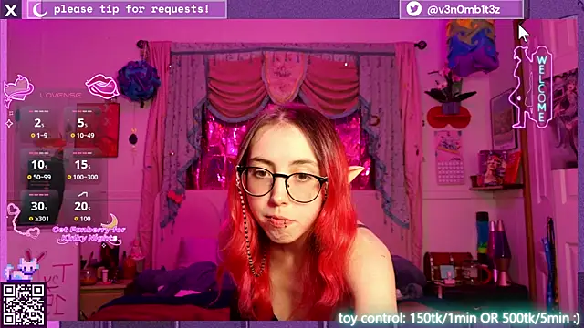 v3n0mb1t3z online show from April 17, 4:37 am