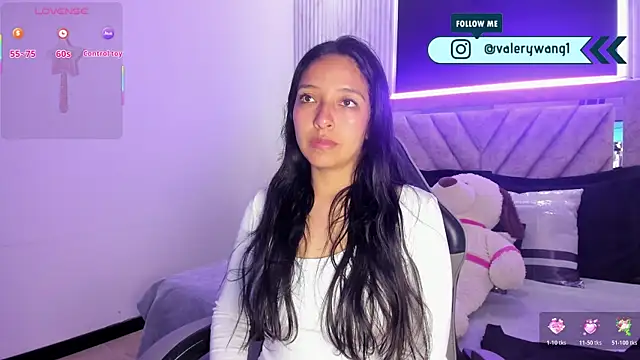 Valery wang online show from February 18, 12:23 pm