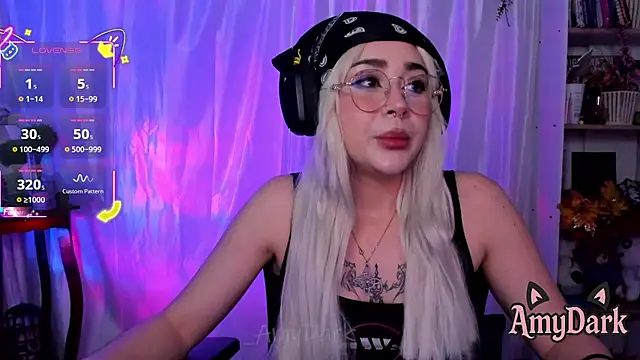  AmyDark online show from February 11, 11:10 pm