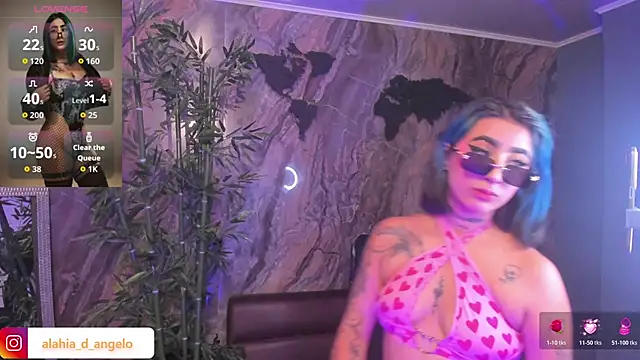 Alahia Dangelo online show from February 20, 6:30 pm