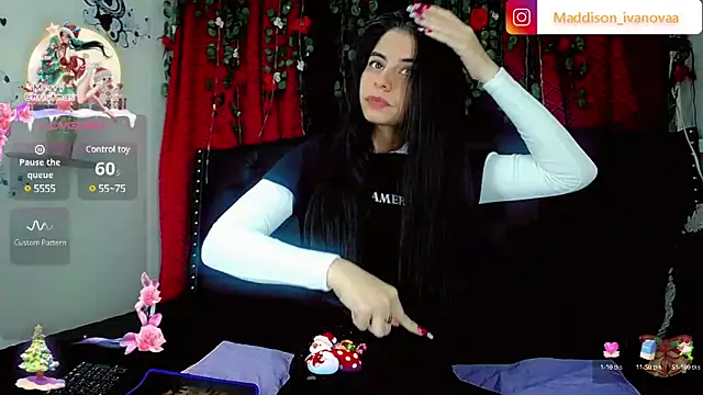 Madisson Ivanova online show from December 31, 5:11 am