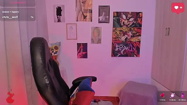 haanna thompsoon online show from March 24, 2:05 am