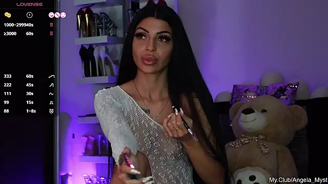 Angela Myst online show from February 27, 2:28 pm