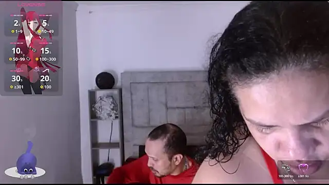 Candy and Jh0n online show from February 6, 1:36 pm