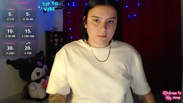 Snapshot of Nika_1_ chatting on October 10, 4:55 am Nika 1 online show from October 10, 4:55 am