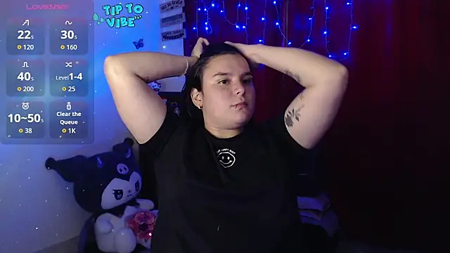 Snapshot of Nika_1_ chatting on October 12, 8:08 pm Nika 1 online show from October 12, 8:08 pm