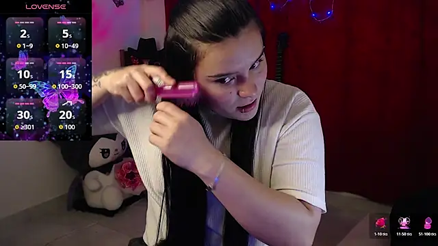 Snapshot of Nika_1_ chatting on November 9, 9:13 pm Nika 1 online show from November 9, 9:13 pm