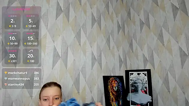 Michelle Blond online show from February 16, 10:21 am