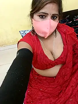 Snapshot of Simran-Kudi chatting on February 7, 7:50 am Simran-Kudi online show from February 7, 7:50 am