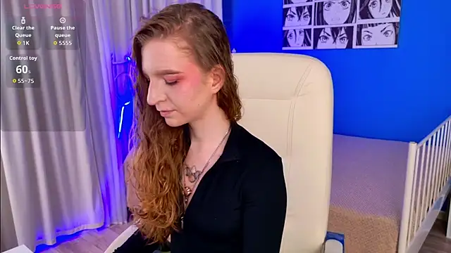 VioletShine online show from February 21, 1:01 pm