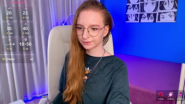 VioletShine online show from March 7, 1:30 pm