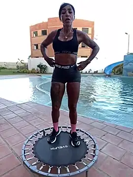 Snapshot of Alison_fitness chatting on January 22, 9:32 pm Alison fitness online show from January 22, 9:32 pm