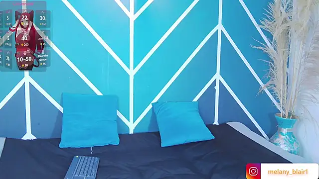 Snapshot of melany_blair chatting on November 26, 8:43 pm melany blair online show from November 26, 8:43 pm