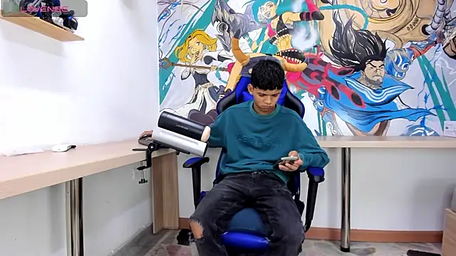 Snapshot of Jeffry_wolvess chatting on January 21, 11:46 am Jeffry wolvess online show from January 21, 11:46 am