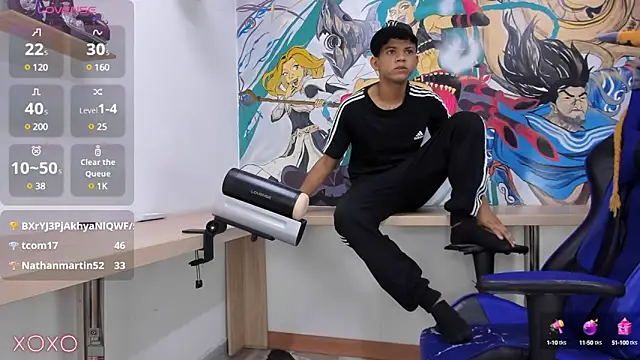 Snapshot of Jeffry_wolvess chatting on January 23, 7:29 pm Jeffry wolvess online show from January 23, 7:29 pm