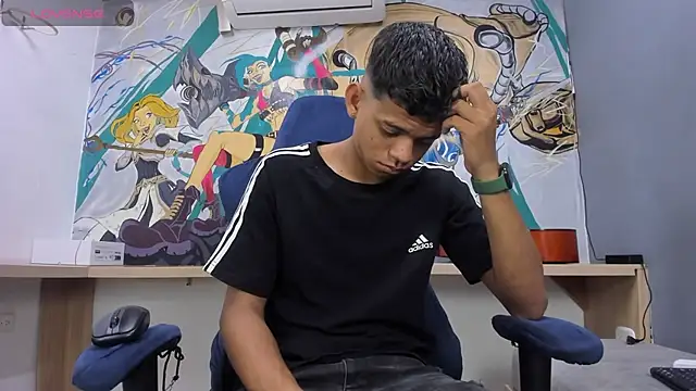 Snapshot of Jeffry_wolvess chatting on March 22, 11:42 am Jeffry wolvess online show from March 22, 11:42 am