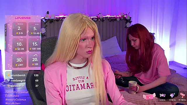 Snapshot of PamelamyDreamys chatting on November 1, 7:38 pm PamelamyDreamys online show from November 1, 7:38 pm