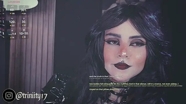 Snapshot of Trinity___s chatting on December 27, 6:31 pm Trinity s online show from December 27, 6:31 pm