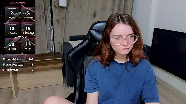 Sonya Glen online show from February 19, 1:29 am