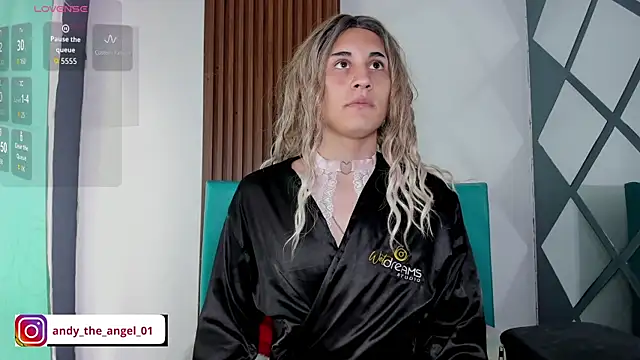 andy angell1 online show from April 16, 1:45 pm