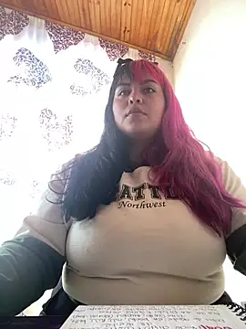 Snapshot of Pinky-Flower chatting on January 8, 6:41 pm Pinky-Flower online show from January 8, 6:41 pm