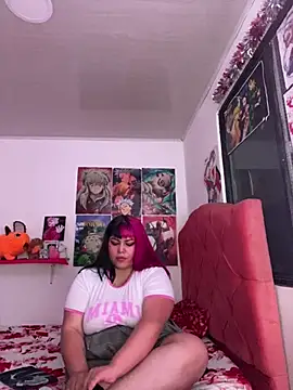 Snapshot of Pinky-Flower chatting on January 31, 12:39 am Pinky-Flower online show from January 31, 12:39 am